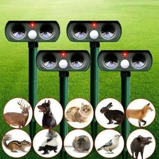Infrared Solar Powered Animal Pest Repeller (1 Repeller)