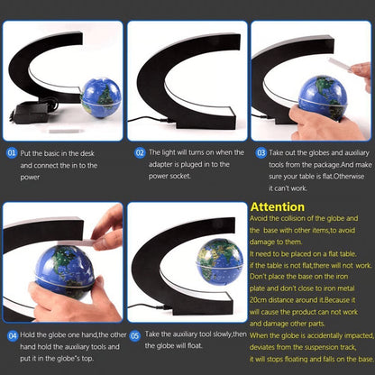 Magnetic Levitation Floating Globe